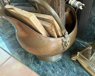 $50 Copper coal scuttle