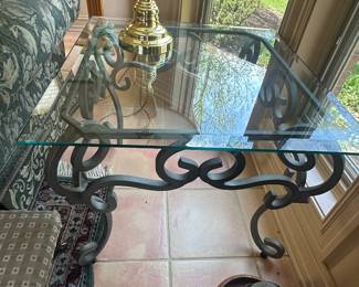 $125 Side Glass table 