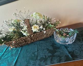 $18 for basket, bowl and runner