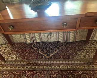 $200 Sofa Table w/ Drawers 54x16.5x28.5”