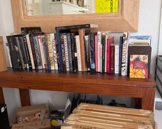 all sorts of books about art and history