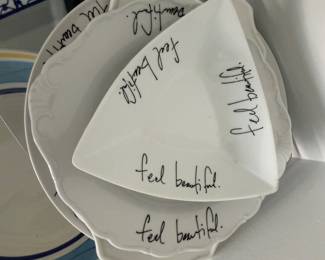 serving platters I used for my jewelry business of 24 years