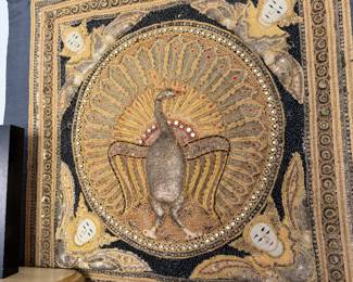 hand stitched wall hanging from Thailand