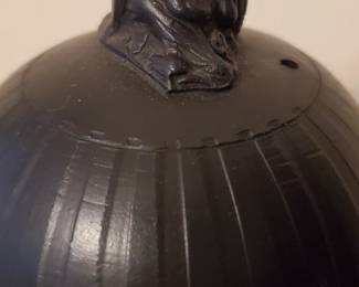 Detail of the Sybil (a.k.a. the Widow) Atop the Tea pot lid