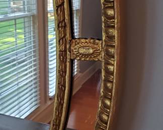 Egg and Dart Detailing- Restoration glass and back.