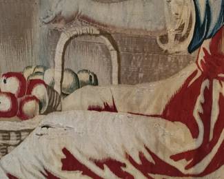 Backed and bordered later, in need of professional conservation.