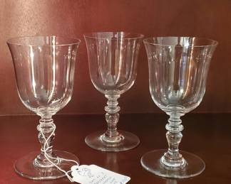 Baccarat Provence Tall Wine Glasses