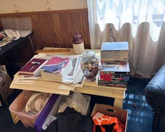 Model cars, fine china, signed art