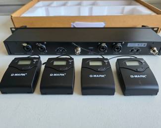 52 GMARKPersonalUHFMonitorWirelessSystem