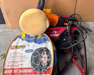 249 AutomotiveBufferPolisherJumperCablesTireChains