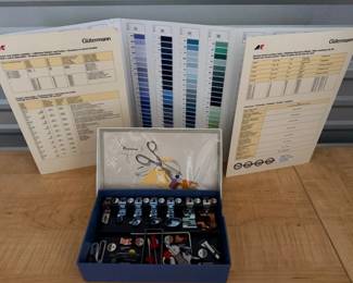 248 KenmoreSewByColorSewingSystemGtermannMaraShadeCard