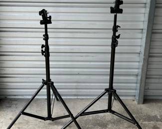 75 2StudioPRO76ClassicLightStandswithHeavyDutyClipMounts