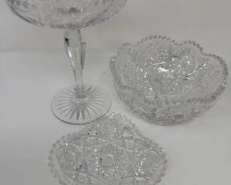 154 3PieceCutCrystalSet