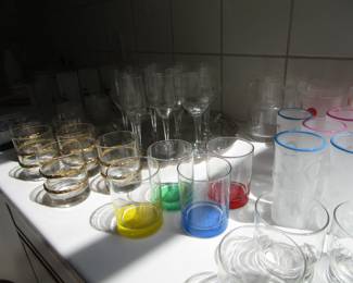 More vintage glassware