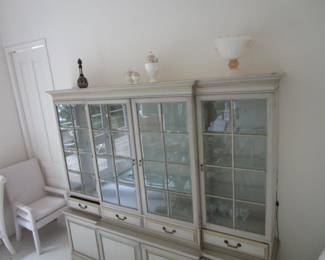 Gorgeous antique/vintage breakfront purchased at Frederick & Nelson