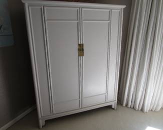Beautiful white armoire