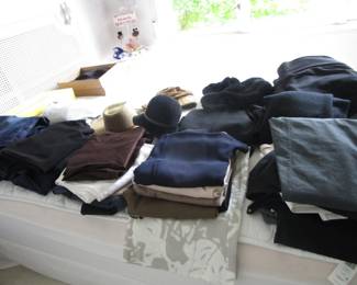 Room of pants, many cashmere