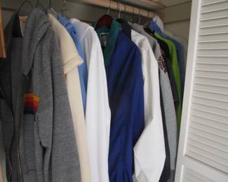 more ladies clothing upstairs closet