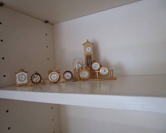 Tiny clock collection