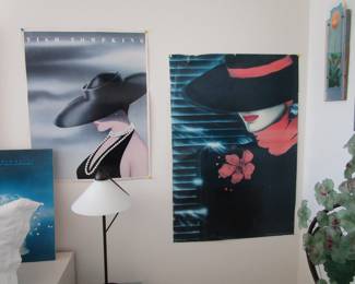 Post modern 1980s posters