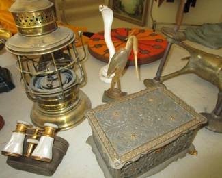 Snake, antique opera glasses and more