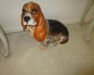 Italian life size basset hound