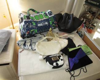 More handbags upstairs master bedroom