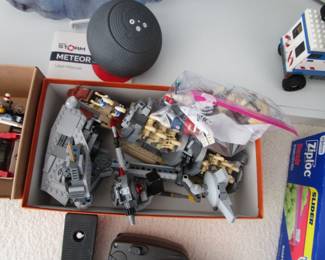 Legos boxed up