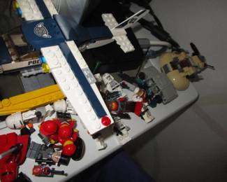 Legos and mini figs