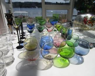 vintage glassware