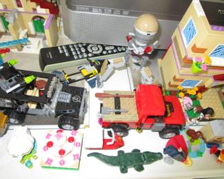 Legos and mini figs