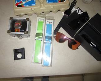 Watches, sunglasses