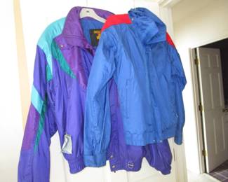 Vintage jackets including early NorthFace