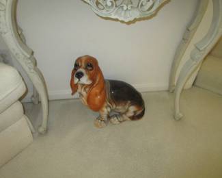 Italian life size basset hound
