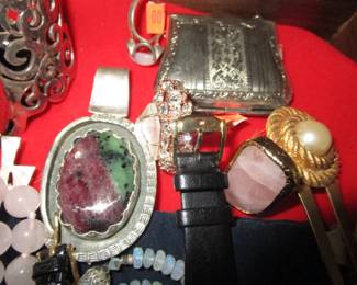 Sterling, Kirks Folly, mini silver purse