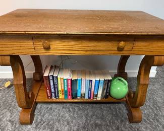 Arts and Crafts Mission Oak Library Table