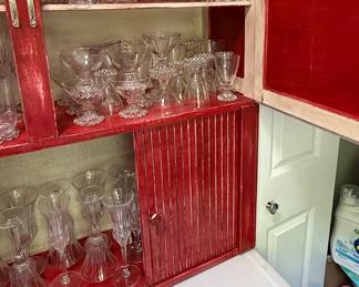 Hoosier Style Domestic Science Kitchen Cabinet