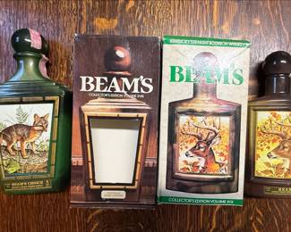 Jim Beam Collector's Edition Decanters by James Lockhart