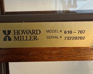 Howard Miller Grandfather Clock 610-707