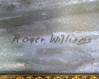 Roger Williams "Rainy Street Scene"