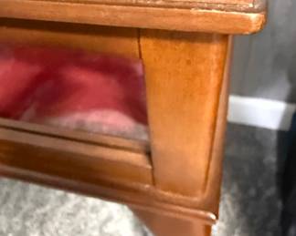 Queen Anne Style Display Table