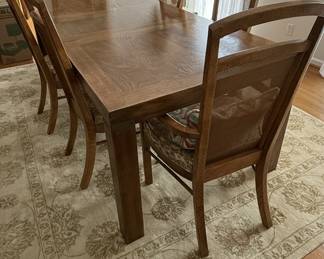 Drexel Heritage Montelone Dining Table and Chairs Set