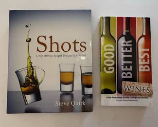 Shots and Good, Better, Best Wines Books