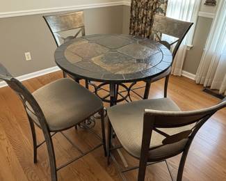 Ashley Furniture Antigo Pub Table Set with Four Chairs