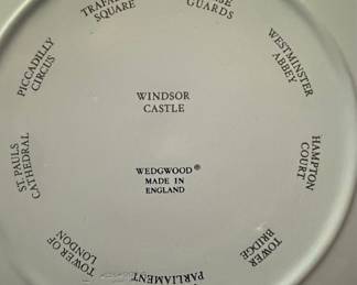 Wedgwood Jasperware "Tenth Anniversary" Commemorative Plate 1978