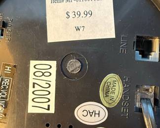 Rotary Style Corded Telephone
