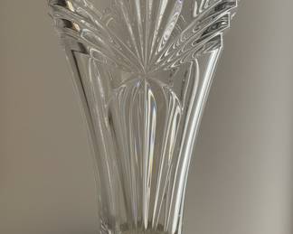 Mikasa Florale Crystal Vase