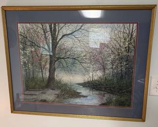 Robert A. Tino "Morning Mist" Signed and Numbered Print