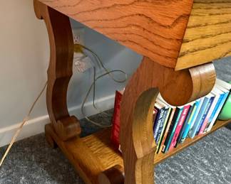 Arts and Crafts Mission Oak Library Table