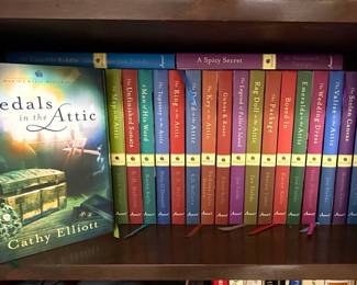 Annie's Attic Mysteries Book Series by Cathy Elliott